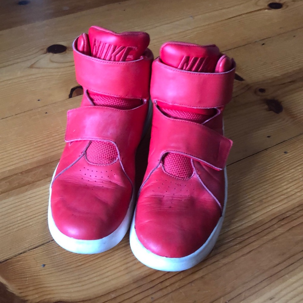Men’s Nike Marxmen double strap Hi top Sneakers